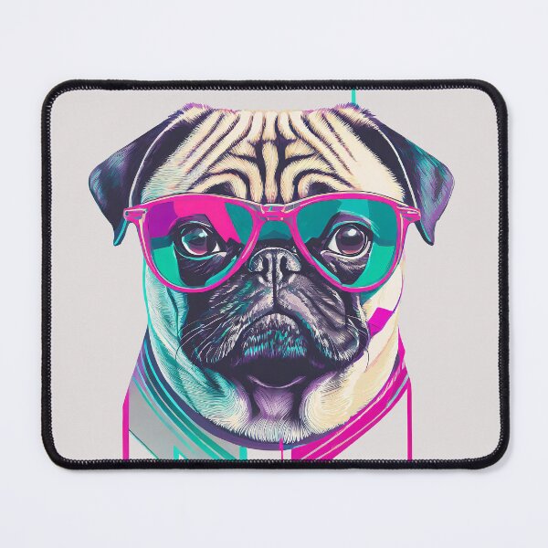 Item preview, Percy the Party Pug designed and sold by The Raven Gift Co.