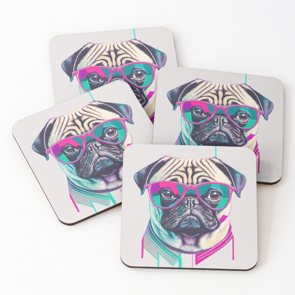 Item preview, Percy the Party Pug designed and sold by The Raven Gift Co.