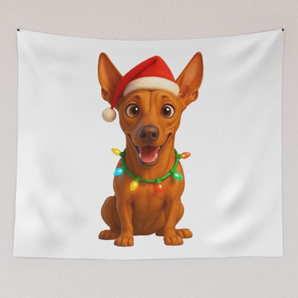 Item preview, Christmas Pharaoh Hound designed and sold by Sillytoe.