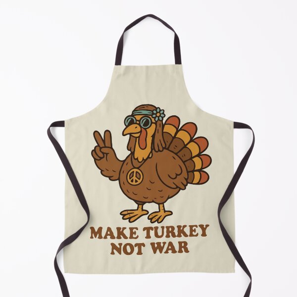 Item preview, Hippy Turkey Make Turkey Not War designed and sold by Gkinoki.