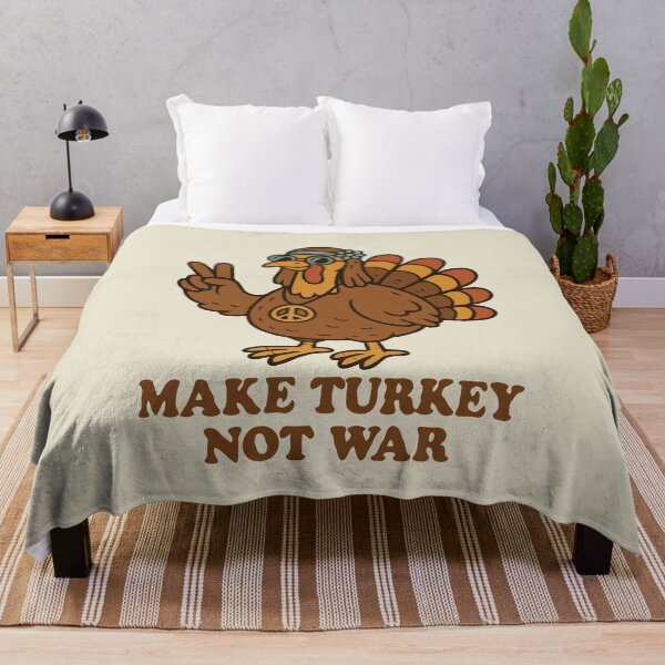 Item preview, Hippy Turkey Make Turkey Not War designed and sold by Gkinoki.