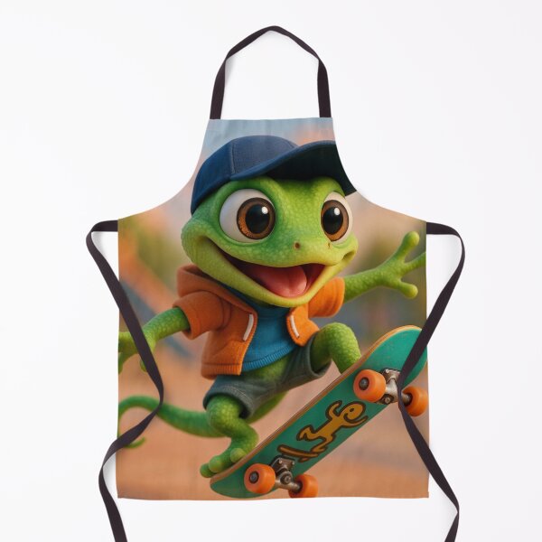 Item preview, Skater Anole Lizard designed and sold by Sillytoe.