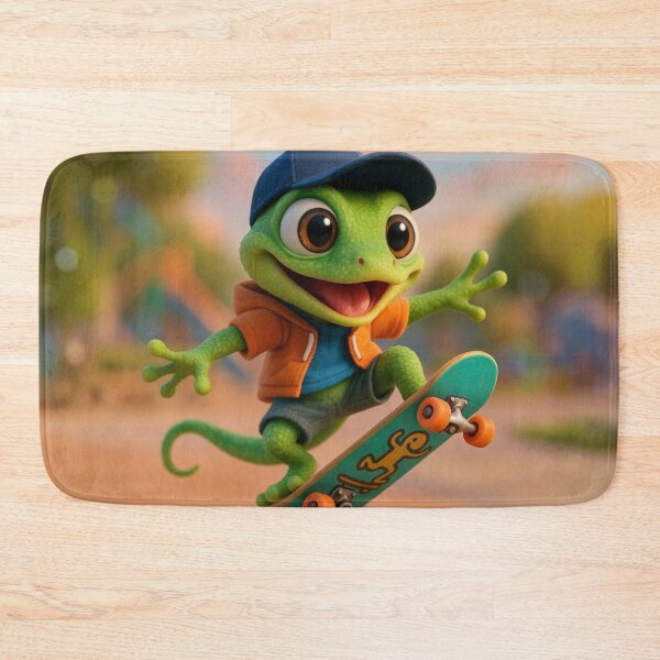 Item preview, Skater Anole Lizard designed and sold by Sillytoe.