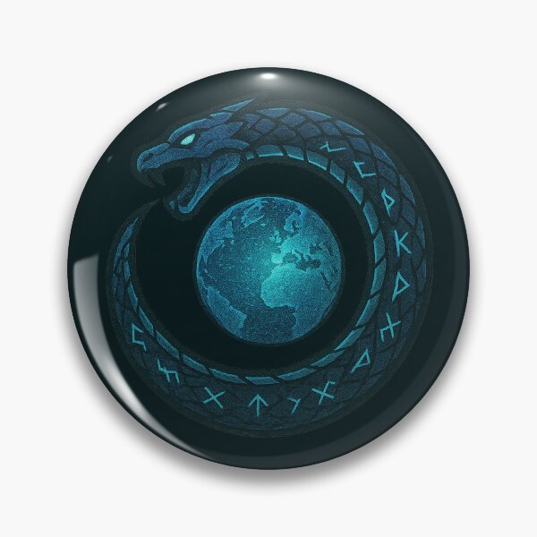 Item preview, Midgard Serpent – The World’s Coil designed and sold by DreamMachine69.