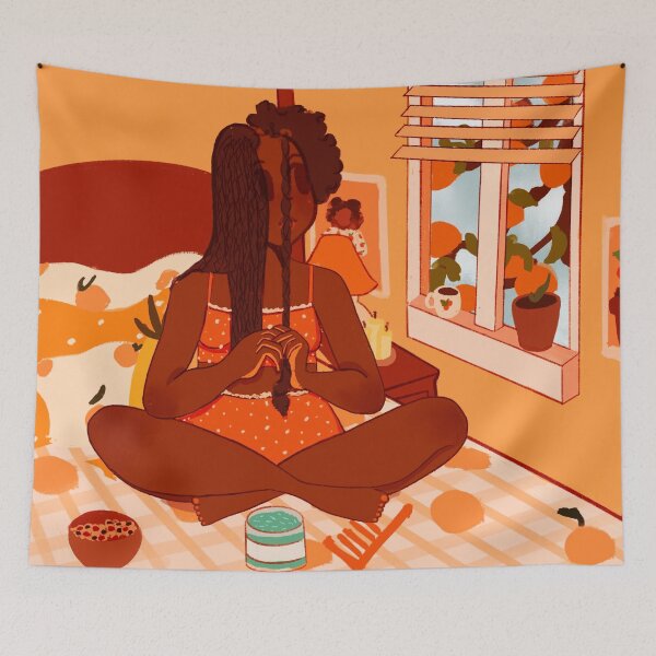 Item preview, Orange Bedroom designed and sold by titeaart.