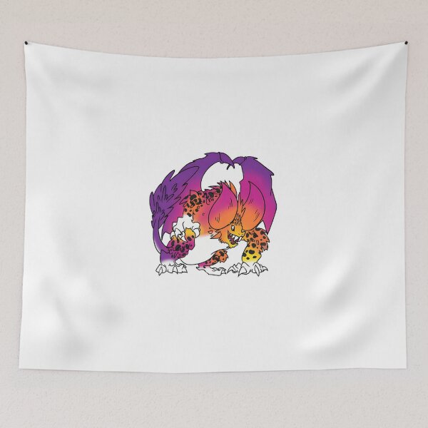 Item preview, Mh Nergigante Lisa Frank designed and sold by JamerKrebs.