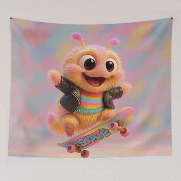 Item preview, Skater Antarctic Scale Worm designed and sold by Sillytoe.