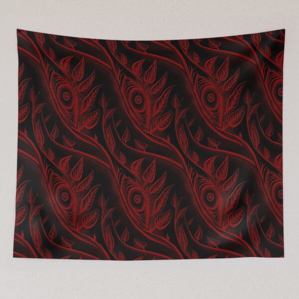 Item preview, Crimson Gaze Repeating Pattern designed and sold by cyareq.