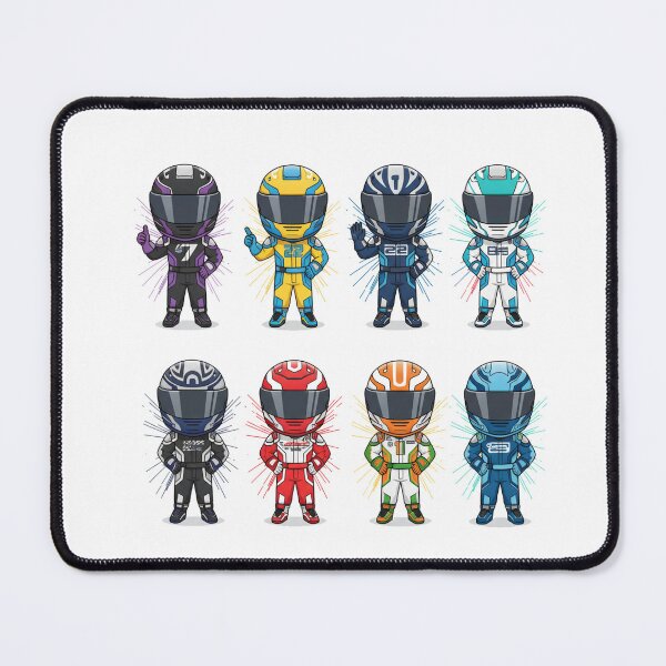 Item preview, Mini Racer Squad | Dynamic Helmet Driver Collection T-Shirt designed and sold by nhstaruna.