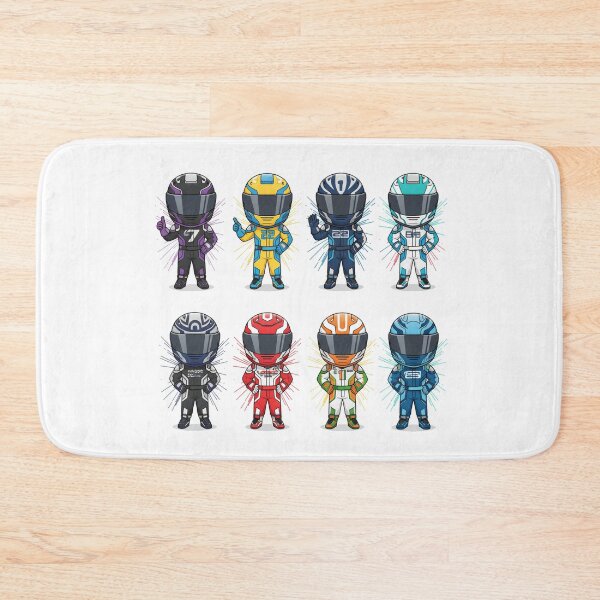 Item preview, Mini Racer Squad | Dynamic Helmet Driver Collection T-Shirt designed and sold by nhstaruna.