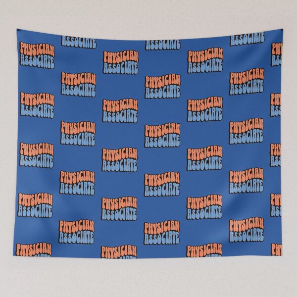 Item preview, Physician Associate in Orange and Blue designed and sold by xxroseate.