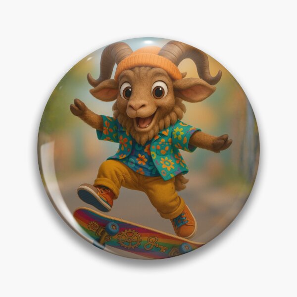 Artikelvorschau, Skater-Aoudad-Schaf entworfen und verkauft von Sillytoe.