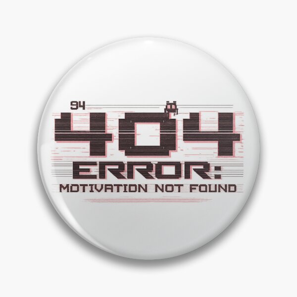 Item preview, ERROR 404 MOTIVACIÓN NO ENCONTRADA designed and sold by ShirtHatch.