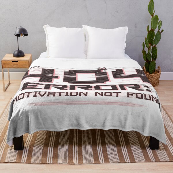 Item preview, 404 ERROR MOTIVATION NOT FOUND designed and sold by ShirtHatch.