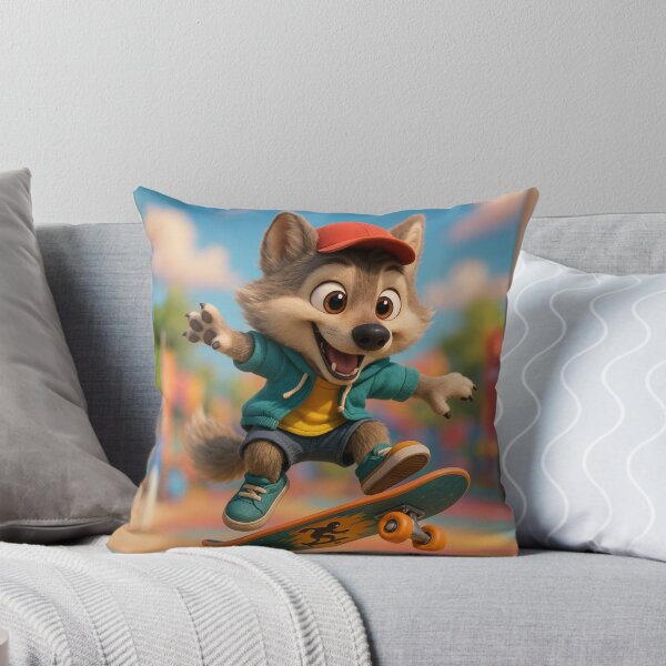 Item preview, Skater Apennine Wolf designed and sold by Sillytoe.