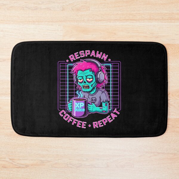 Item preview, Gamer Zombie Coffee Respawn Repeat designed and sold by VividDripCo.
