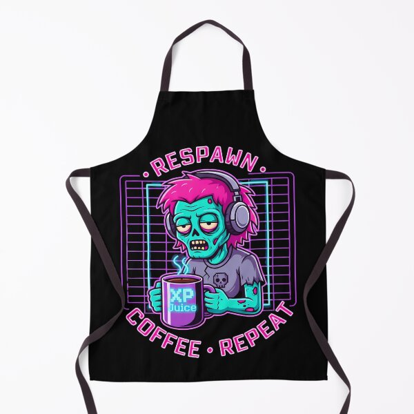 Item preview, Gamer Zombie Coffee Respawn Repeat designed and sold by VividDripCo.