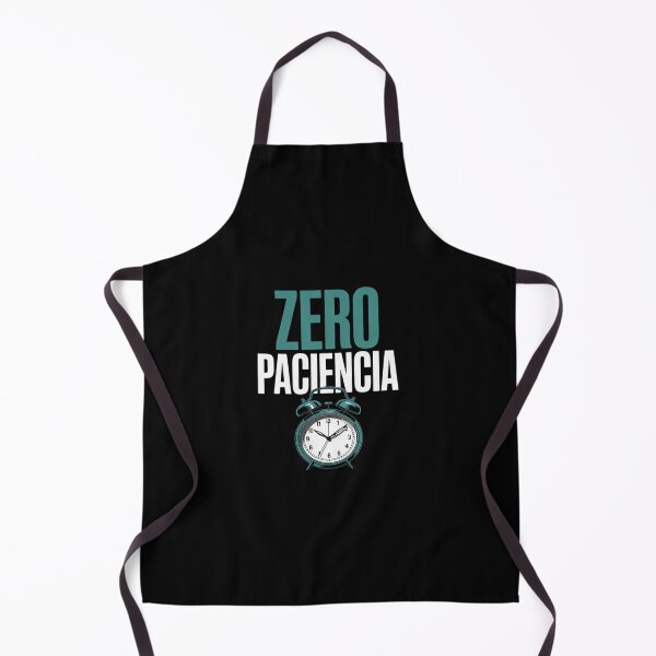 Item preview, ZERO PACIENCIA TEAL CLOCK GRAPHIC BOLD designed and sold by JonBarnes22.