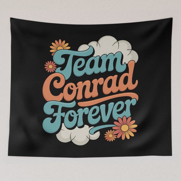 Item preview, Groovy Flower Power Vibe Team Conrad forever designed and sold by PunkNation-Arts.