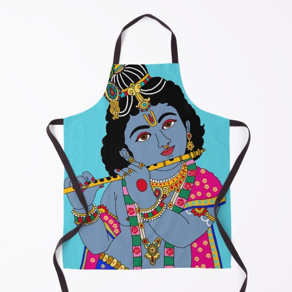 Item preview, Lord Krishna Divine Bliss Artwork designed and sold by Harshit_Digital_Arts.