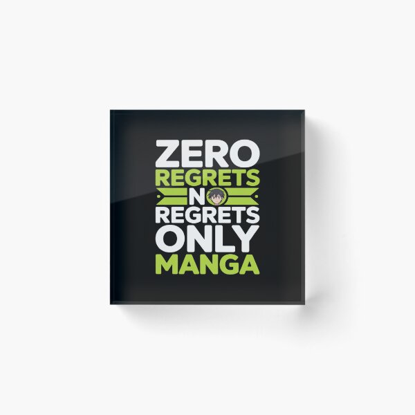 Item preview, Zero Regrets Only Manga designed and sold by JonBarnes22.