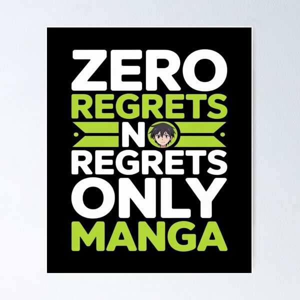 Item preview, Zero Regrets Only Manga designed and sold by JonBarnes22.