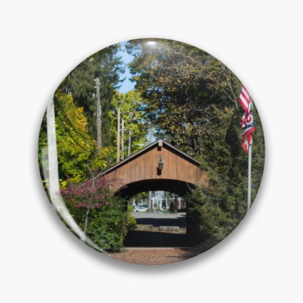 Item preview, Covered Bridge  designed and sold by lifeinpinkcrochet.