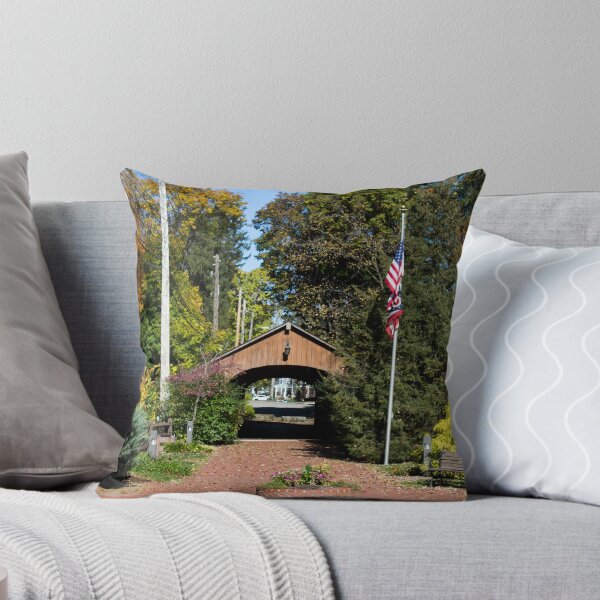 Item preview, Covered Bridge  designed and sold by lifeinpinkcrochet.