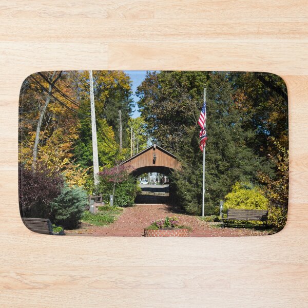 Item preview, Covered Bridge  designed and sold by lifeinpinkcrochet.