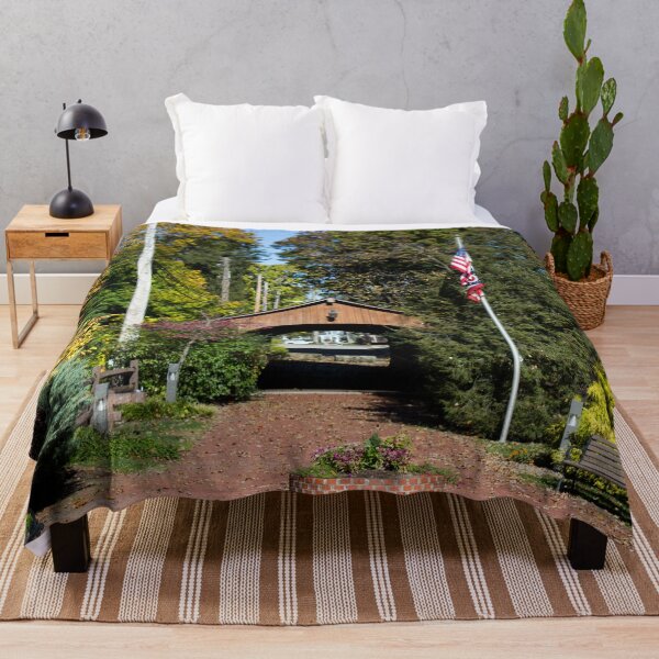 Item preview, Covered Bridge designed and sold by lifeinpinkcrochet.