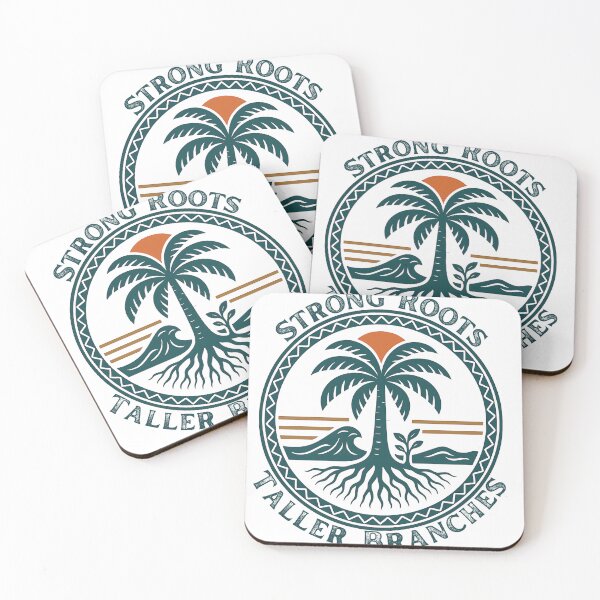Item preview, Strong Roots, Taller Branches – Island Family Heritage Palm Tree Design | Aurum Outpost designed and sold by AurumOutpost.