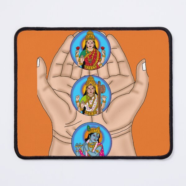 Item preview, Krishna – Eternal Divine Love Art designed and sold by Harshit_Digital_Arts.