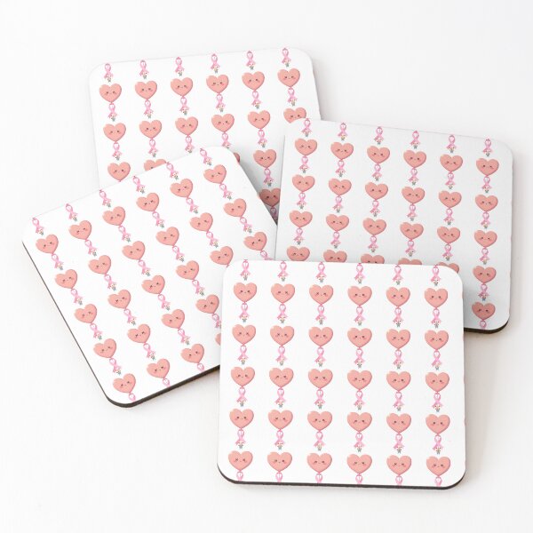 Item preview, Little Panda's Big Hope: Whimsical Pink Heart Balloon & Awareness Ribbon designed and sold by VibranPalette.