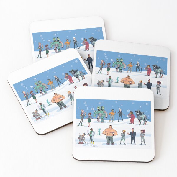 Item preview, Oz 9 podcast holiday card designed and sold by oz9olivia.