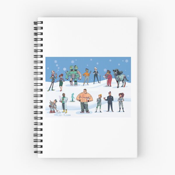 Item preview, Oz 9 podcast holiday card designed and sold by oz9olivia.