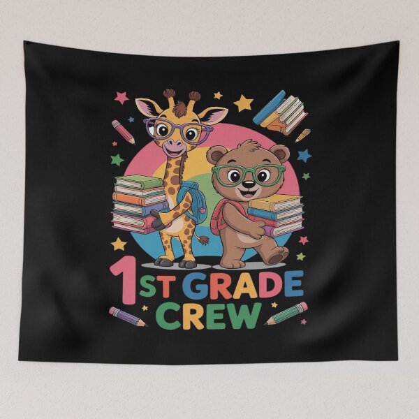 Item preview, 1st Grade Crew Shirt Boys Girls First Day Of School Teacher designed and sold by JonBarnes22.