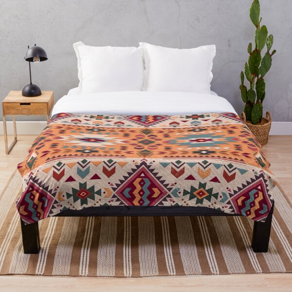 Navajo Design Throw Blanket