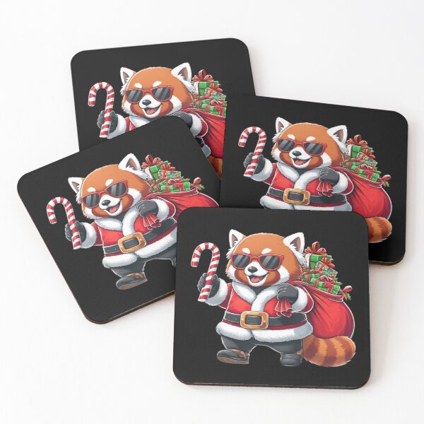 Item preview, Funny Red Panda Christmas Santa Outfit Xmas Boys Girls Kids designed and sold by rafaeltto.