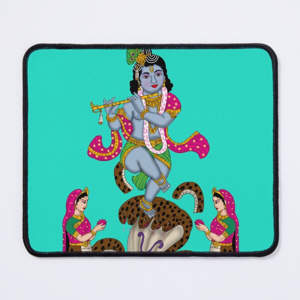 Item preview, Krishna Dansing on Kaliya – Divine Victory Art designed and sold by Harshit_Digital_Arts.
