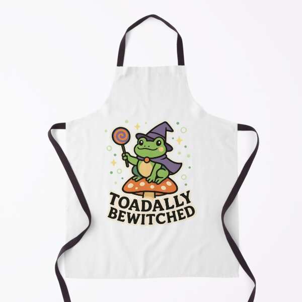 Item preview, Toadally Bewitched — Cute Witch Frog on a Mushroom designed and sold by Cheerioza.