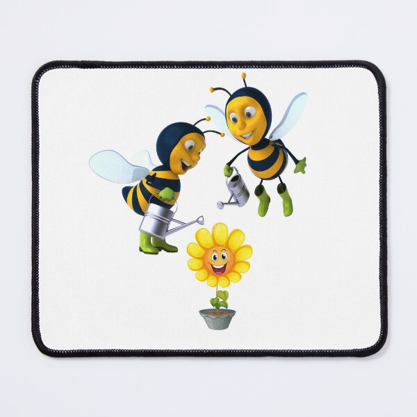 Item preview, Busy Bees make Happy Flowers - makes the world go around designed and sold by TeesandTops.