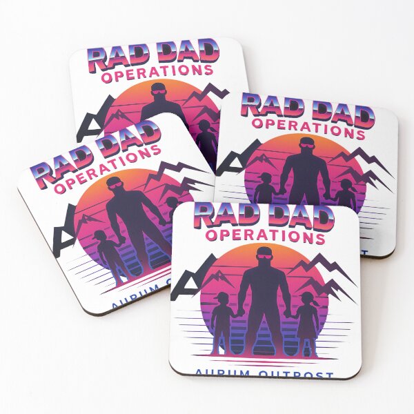Item preview, Rad Dad Operations – Retro Fatherhood Power by Aurum Outpost designed and sold by AurumOutpost.