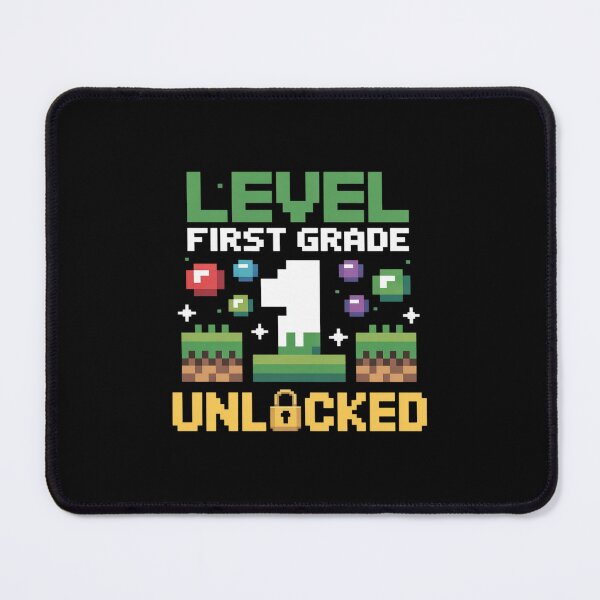 Item preview, 1st Grade Level Unlocked Back To School Video Game Pixel designed and sold by JonBarnes22.