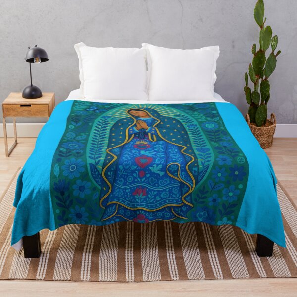 Item preview, Virgin of Guadalupe (Blue) designed and sold by Dragon Space.