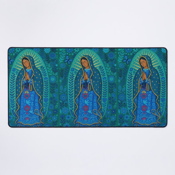 Item preview, Virgin of Guadalupe (Blue) designed and sold by Dragon Space.
