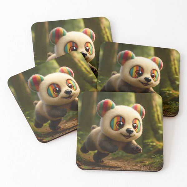 Item preview, Rainbow Panda designed and sold by Isabelle Langlois.