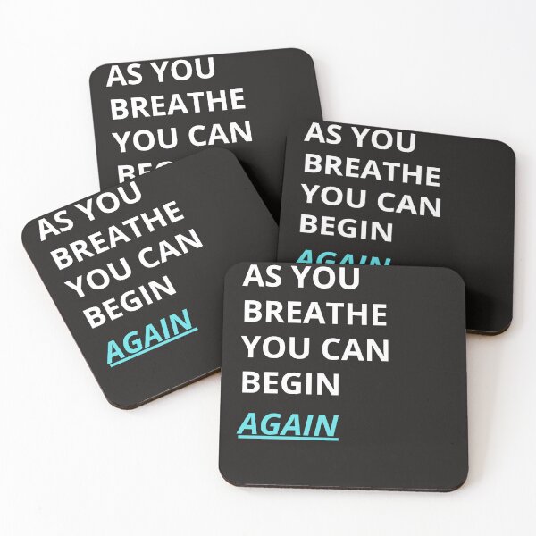 Item preview, As long as you breathe you can begin again designed and sold by wakandarn.