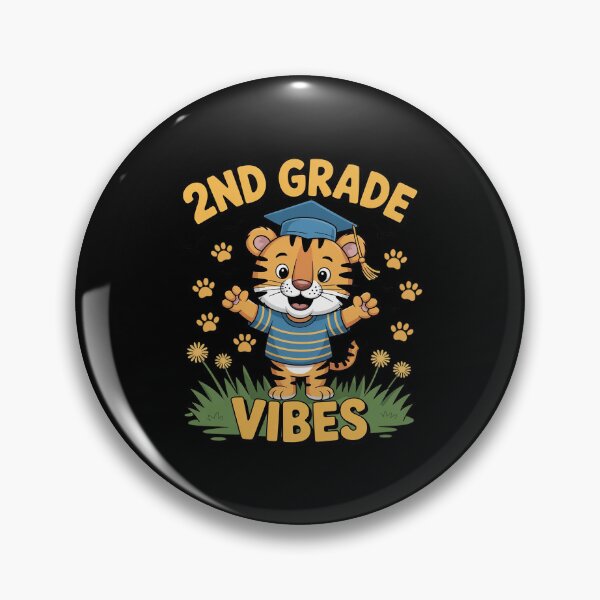 Item preview, 2nd-Grade Tiger Animal Back-to-School Second-Grader designed and sold by JulienAureo.