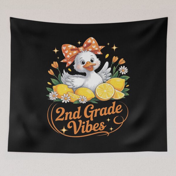 Item preview, 2nd Grade Vibes Second Grade Teacher Duck Back to School designed and sold by JulienAureo.
