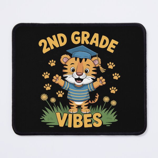 Item preview, 2nd-Grade Tiger Animal Back-to-School Second-Grader designed and sold by JulienAureo.